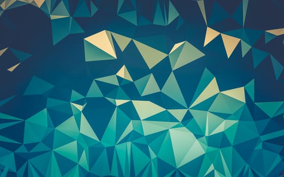 Abstract low poly background, geometry triangle, mosaic pastel color background