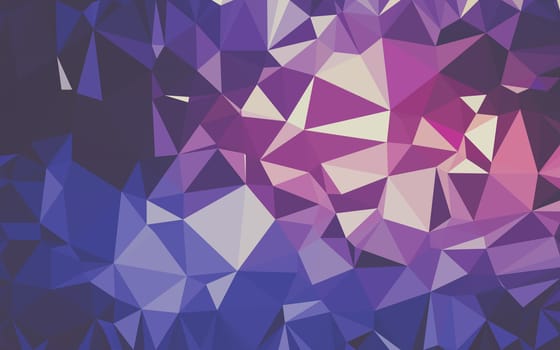 Abstract low poly background, geometry triangle, mosaic pastel color background