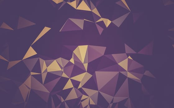 Abstract low poly background, geometry triangle, mosaic pastel color background