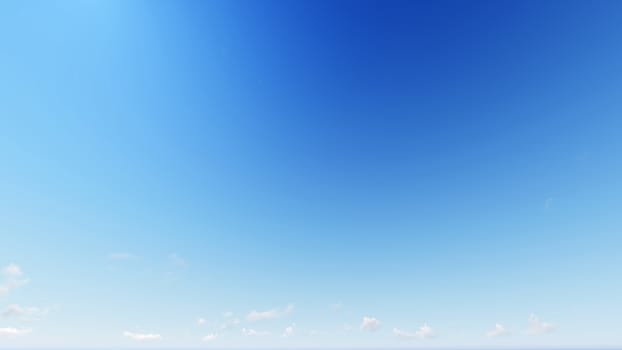 Cloudy blue sky abstract background, blue sky background with tiny clouds, 3d rendering

