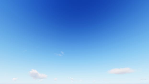 Cloudy blue sky abstract background, blue sky background with tiny clouds, 3d rendering

