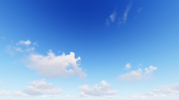 Cloudy blue sky abstract background, blue sky background with tiny clouds, 3d rendering

