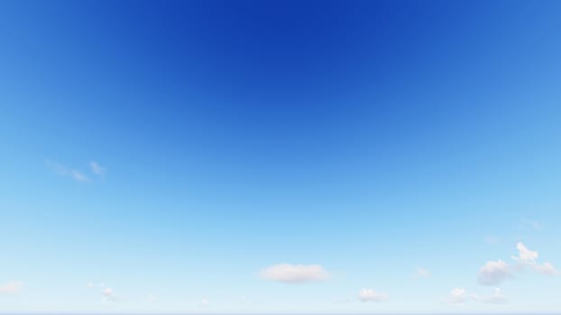 Cloudy blue sky abstract background, blue sky background with tiny clouds, 3d rendering

