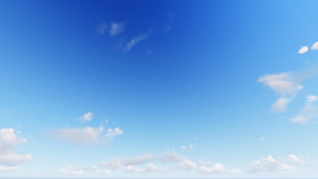 Cloudy blue sky abstract background, blue sky background with tiny clouds, 3d rendering

