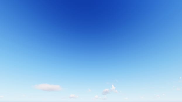 Cloudy blue sky abstract background, blue sky background with tiny clouds, 3d rendering

