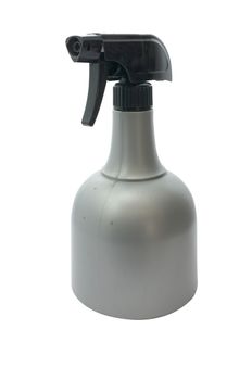 Plastic sprayer on white background