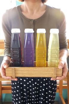 Mixed herb juice