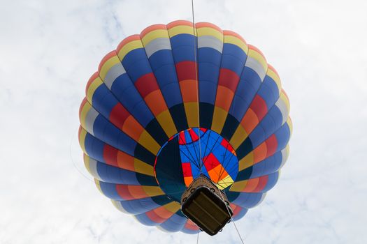 Hot air balloon festival in north georgia mountains