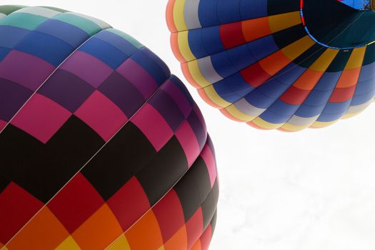 Hot air balloon festival in north georgia mountains