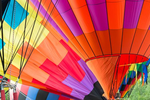 Hot air balloon festival in north georgia mountains