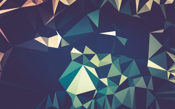 Abstract low poly background, geometry triangle, mosaic pastel color background