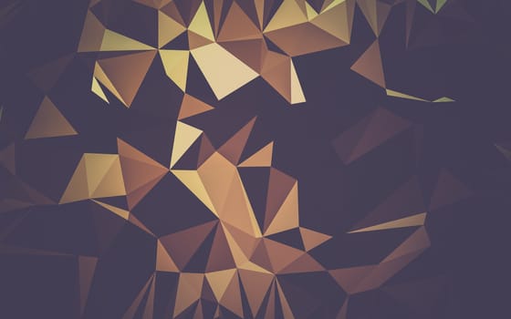 Abstract low poly background, geometry triangle, mosaic pastel color background