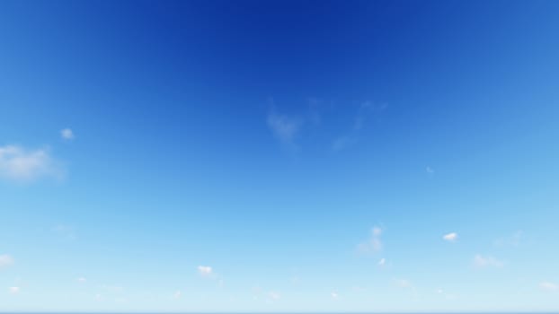 Cloudy blue sky abstract background, blue sky background with tiny clouds, 3d rendering

