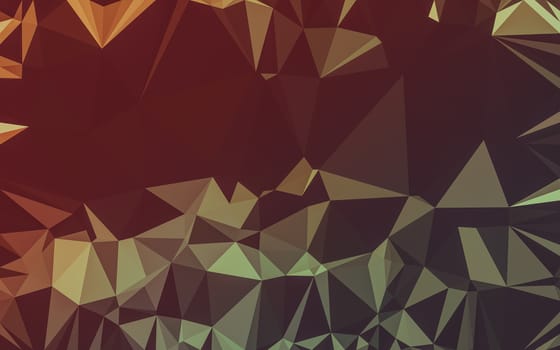 Abstract low poly background, geometry triangle, mosaic pastel color background