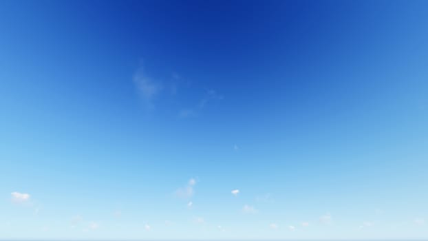 Cloudy blue sky abstract background, blue sky background with tiny clouds, 3d rendering

