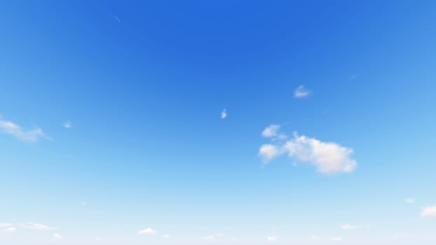 Cloudy blue sky abstract background, blue sky background with tiny clouds, 3d rendering

