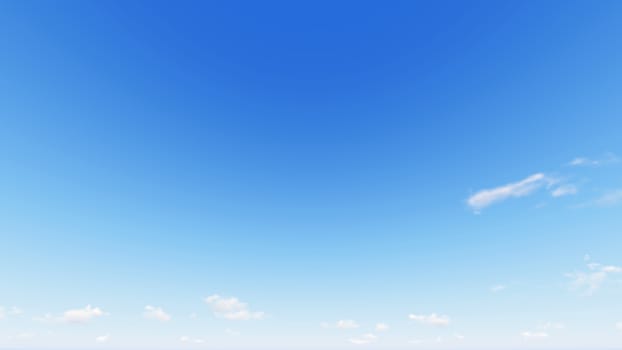 Cloudy blue sky abstract background, blue sky background with tiny clouds, 3d rendering

