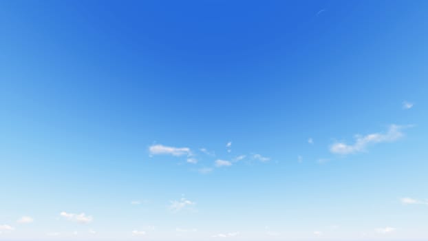 Cloudy blue sky abstract background, blue sky background with tiny clouds, 3d rendering

