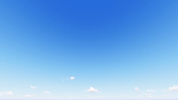 Cloudy blue sky abstract background, blue sky background with tiny clouds, 3d rendering

