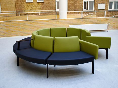 Modern style office hospital waiting room reception