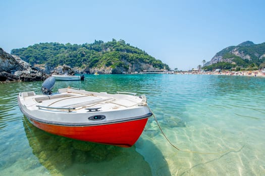 Boat at the seashore