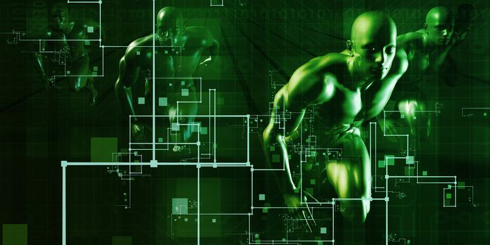Online Security Internet Concept as a Background