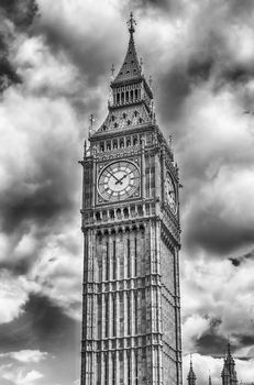 The Big Ben, Houses of Parliament, London, UK