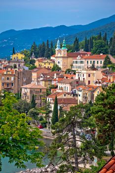 Town of Volosko in Kvarner bay view, Croatia