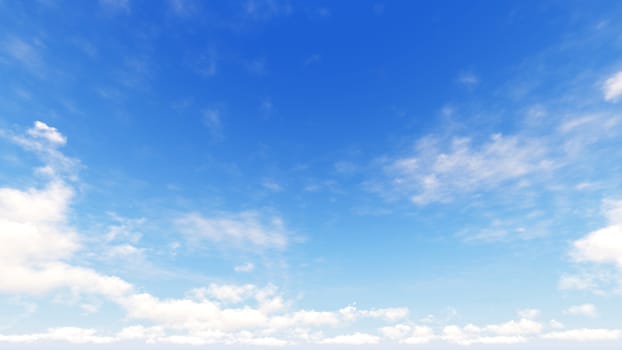 Cloudy blue sky abstract background, blue sky background with tiny clouds, 3d rendering

