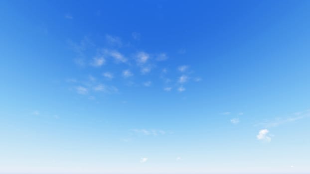 Cloudy blue sky abstract background, blue sky background with tiny clouds, 3d rendering

