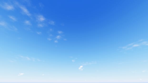 Cloudy blue sky abstract background, blue sky background with tiny clouds, 3d rendering

