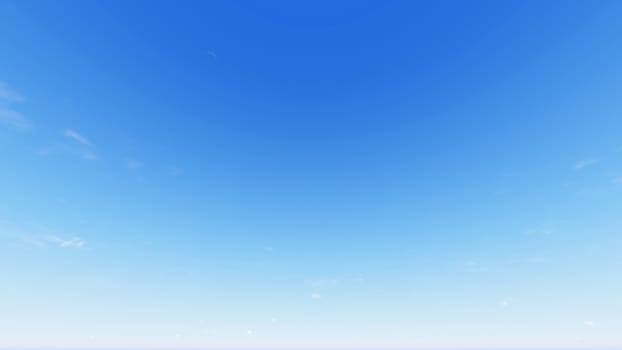 Cloudy blue sky abstract background, blue sky background with tiny clouds, 3d rendering

