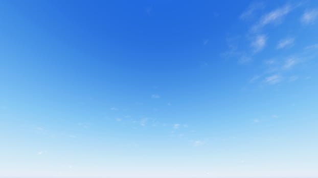 Cloudy blue sky abstract background, blue sky background with tiny clouds, 3d rendering

