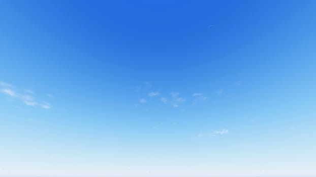 Cloudy blue sky abstract background, blue sky background with tiny clouds, 3d rendering

