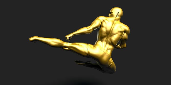 Sports Fitness Concept as a Abstract Background
