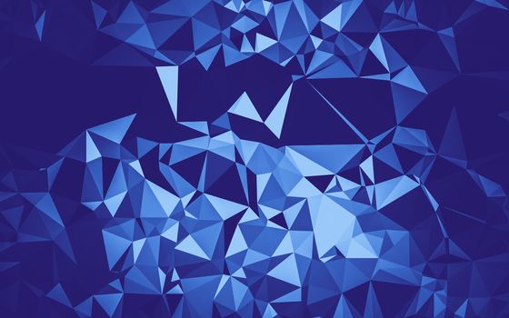 Abstract low poly background, geometry triangle, mosaic pastel color background