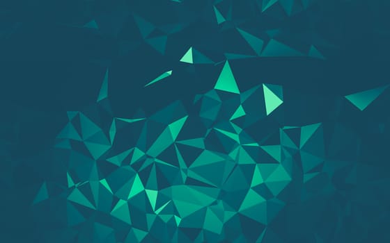 Abstract low poly background, geometry triangle, mosaic pastel color background