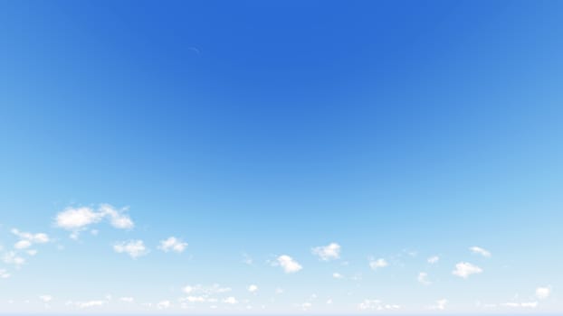 Cloudy blue sky abstract background, blue sky background with tiny clouds, 3d rendering

