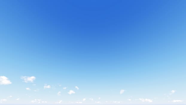 Cloudy blue sky abstract background, blue sky background with tiny clouds, 3d rendering

