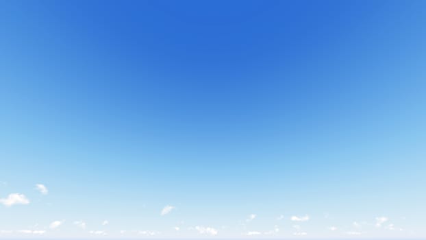 Cloudy blue sky abstract background, blue sky background with tiny clouds, 3d rendering

