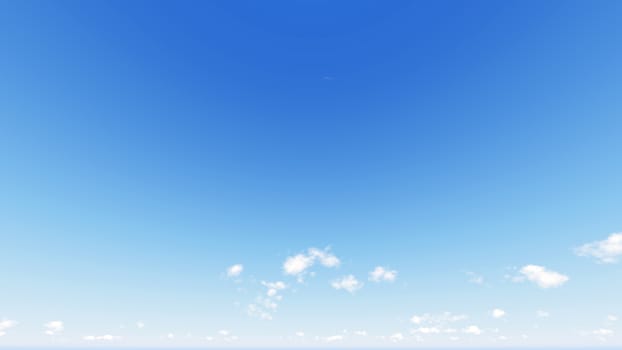 Cloudy blue sky abstract background, blue sky background with tiny clouds, 3d rendering

