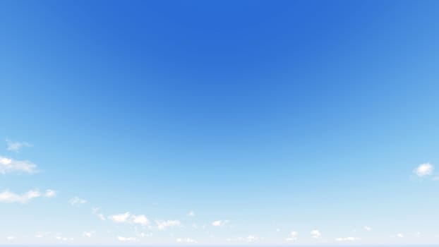 Cloudy blue sky abstract background, blue sky background with tiny clouds, 3d rendering

