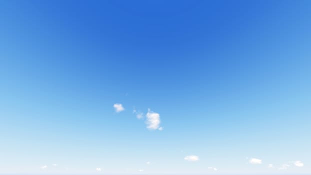 Cloudy blue sky abstract background, blue sky background with tiny clouds, 3d rendering

