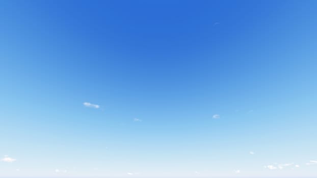 Cloudy blue sky abstract background, blue sky background with tiny clouds, 3d rendering

