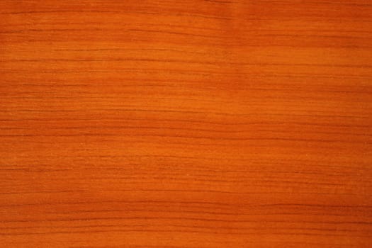 Imitation of shiny walnut wood plank