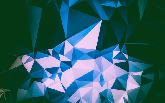 Abstract low poly background, geometry triangle, mosaic pastel color background