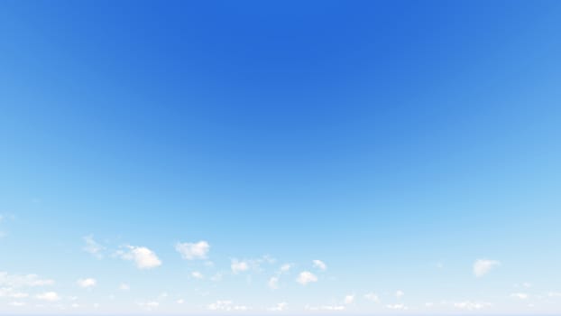 Cloudy blue sky abstract background, blue sky background with tiny clouds, 3d rendering

