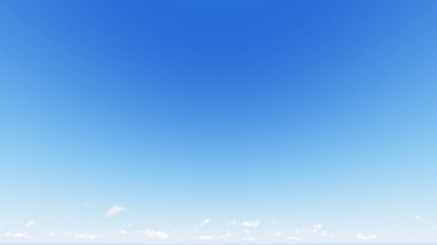 Cloudy blue sky abstract background, blue sky background with tiny clouds, 3d rendering

