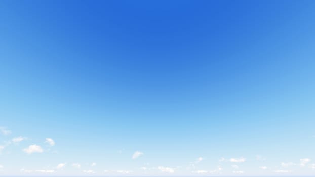 Cloudy blue sky abstract background, blue sky background with tiny clouds, 3d rendering

