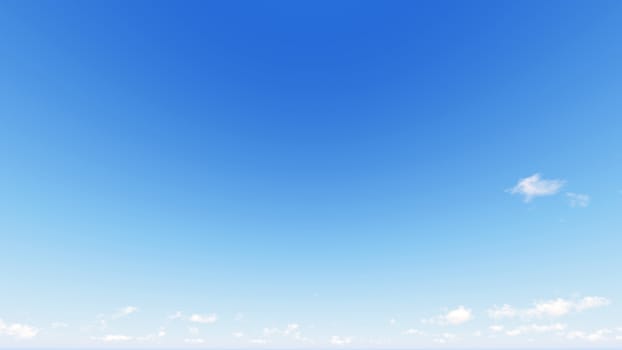 Cloudy blue sky abstract background, blue sky background with tiny clouds, 3d rendering

